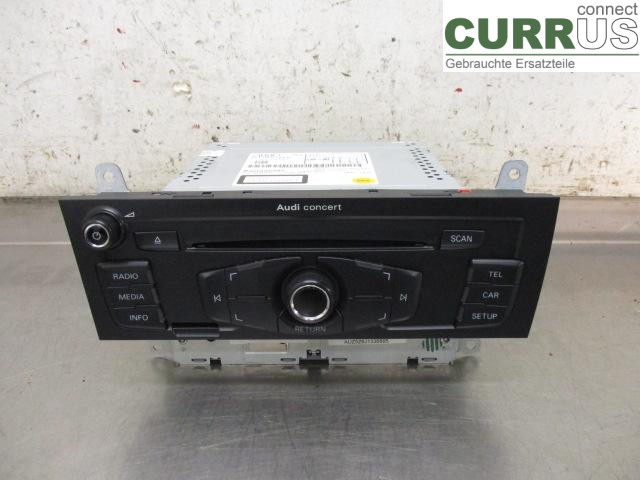 AUDI A4/S4  08-11 Radio CD / Multimedia panel 8T1057186PX CDNB