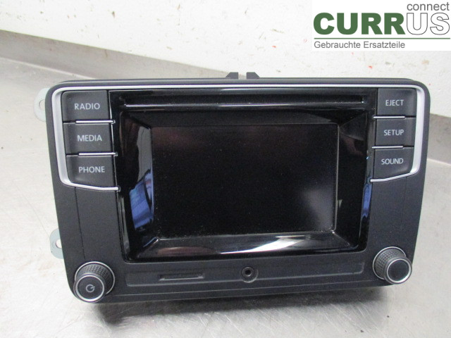 VW CADDY  16-20 Radio CD / panneau multimédia 1K8035150D 2,0 DFSD