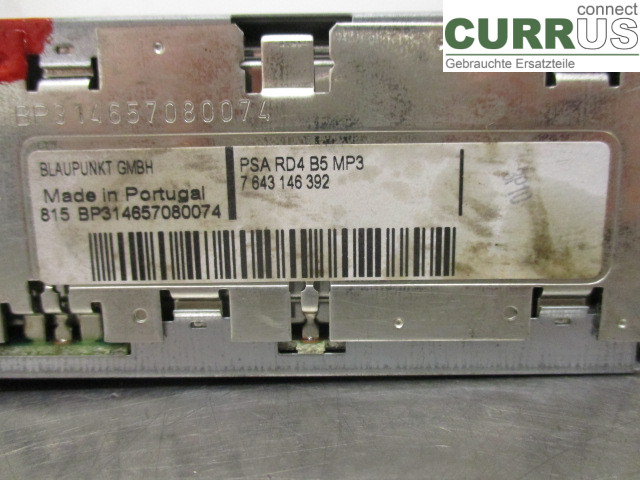 CITROEN C4 I   05-10 Radio CD / Multimedia panel 6579NZ 2,0 RFN