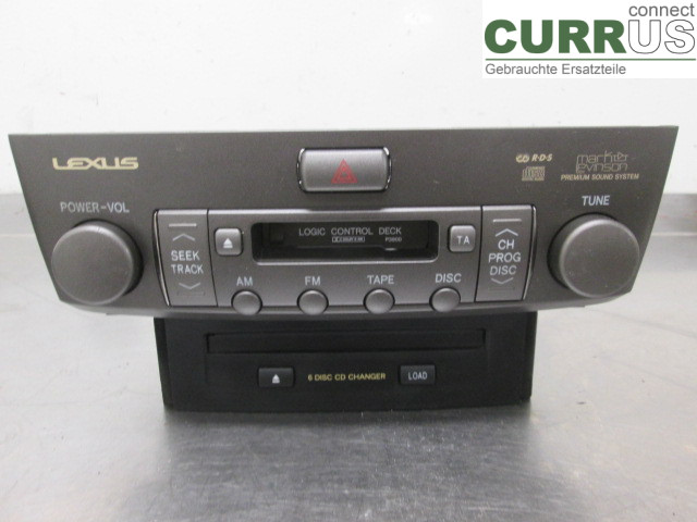 LEXUS LS 430  01-06 Radio CD / Multimedia panel 86120-50770 4,3 3UZ-FE