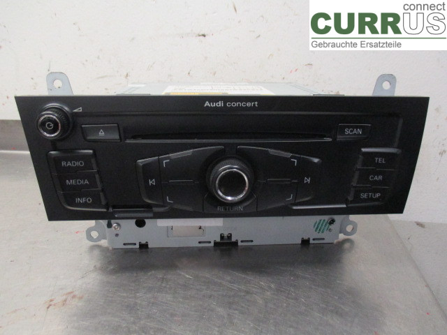 AUDI A4/S4  08-11 Radio CD / Multimedia panel 8T1057186PX CDNB 2,0