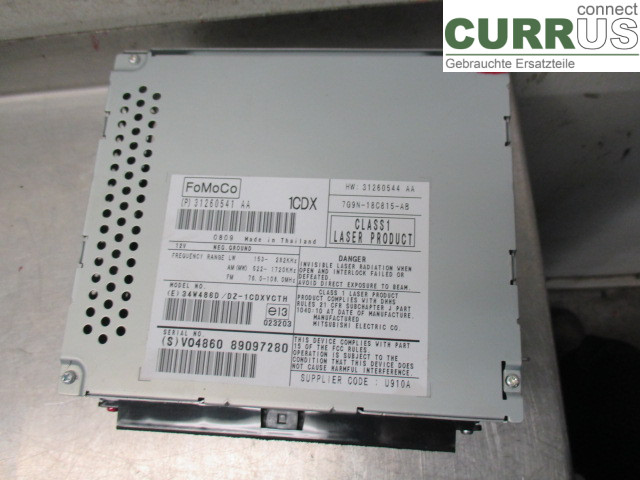 VOLVO V70      08-13 Radio CD / Multimedia panel 36050929 D4204T 2,0D
