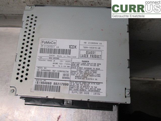 VOLVO V70      08-13 Radio CD / Multimedia panel 36050929 D5244T4