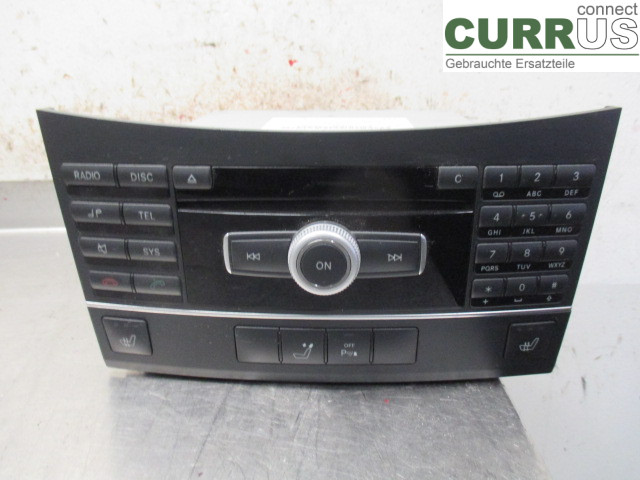 MB E-KLASS (W212) 09-16 Radio CD / Multimedia panel A2129004910 OM651.924