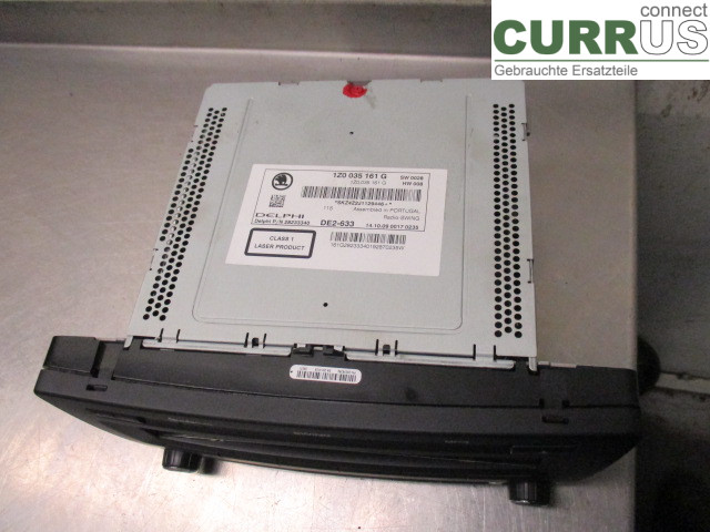 SKODA OCTAVIA    05-13 Radio CD / multimediepanel 1Z0035161G CAXA