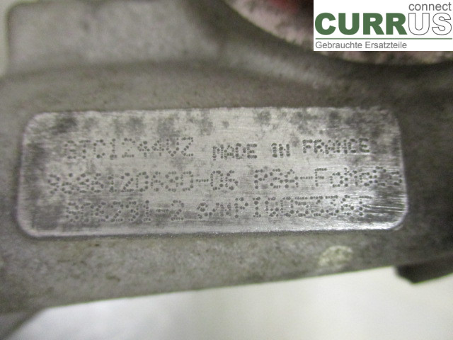 PEUGEOT PARTNER   08-15 Turbolader 0375P8 9HL 1,6HDI