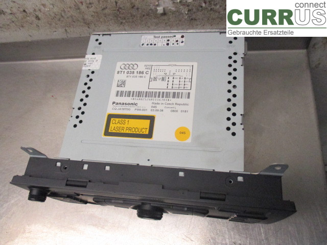 AUDI A4/S4  08-11 Radio CD / panneau multimédia 8T1057186CX CDHB