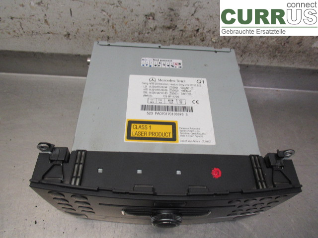 MB C (204)   07-15 Radio CD / Multimedia panel A2048700594 OM642.960