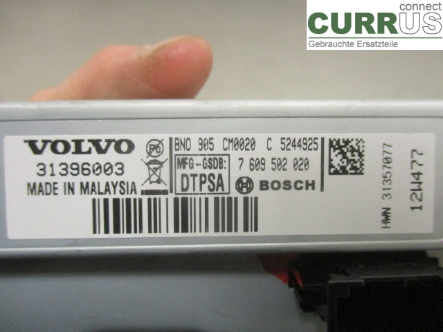 VOLVO V60  11-13 Control display 36001981 B4164T3