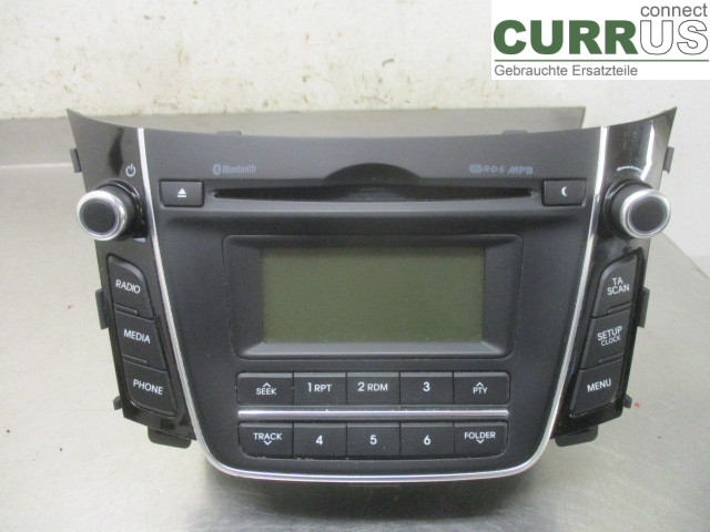 HYUNDAI i30   13-16 Radio-CD-/Multimedia-Panel 96170A6210GU D4FB