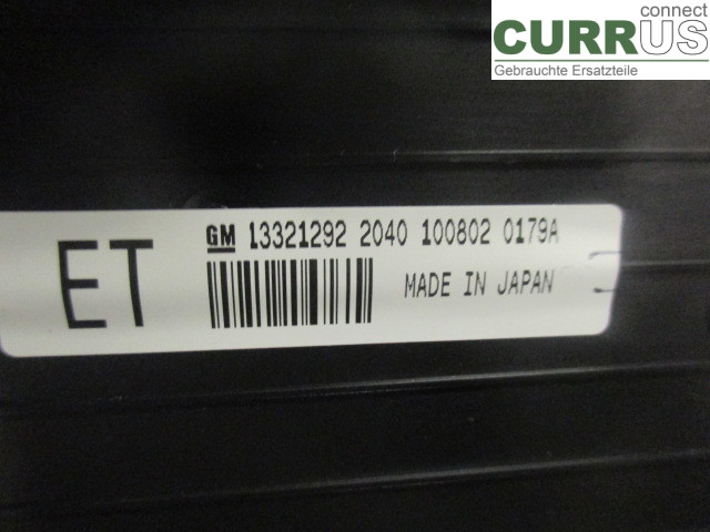 OPEL INSIGNIA  09-16 Radio CD / Multimedia panel 13321292 A20NFT