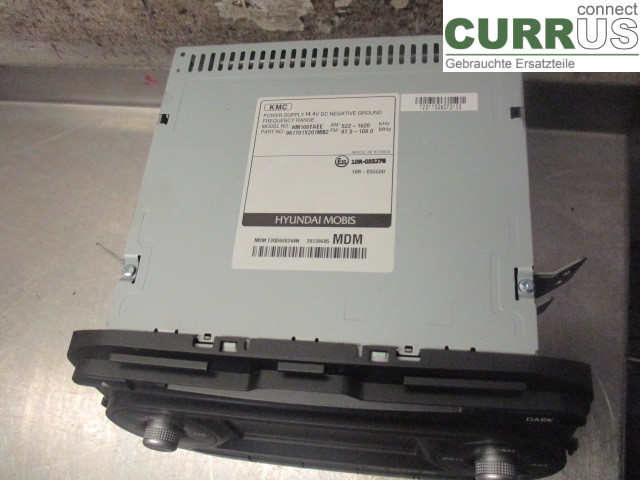 KIA PICANTO  12-17 Radio CD /Multimediapanel 961701Y201MB2 G3LA