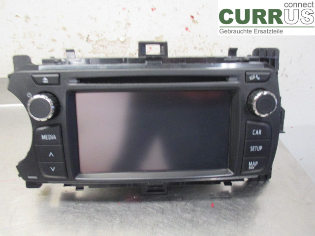 TOYOTA YARIS       12-14 Radio CD /Multimediapanel 86140-0D050 1NZ-FXE