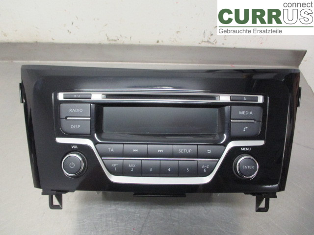 NISSAN QASHQAI  14-17 Radio CD / Multimedia panel 281854CA0A HRA2