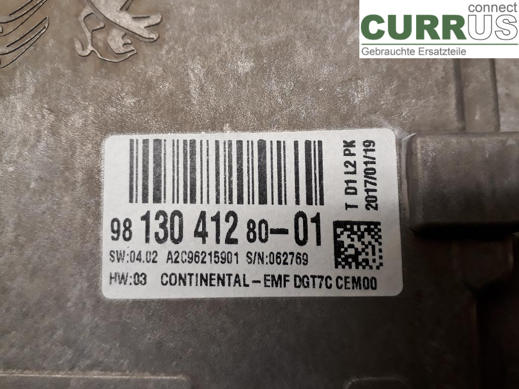 PEUGEOT EXPERT  17- Kontrolskærm 9825031680 BHS