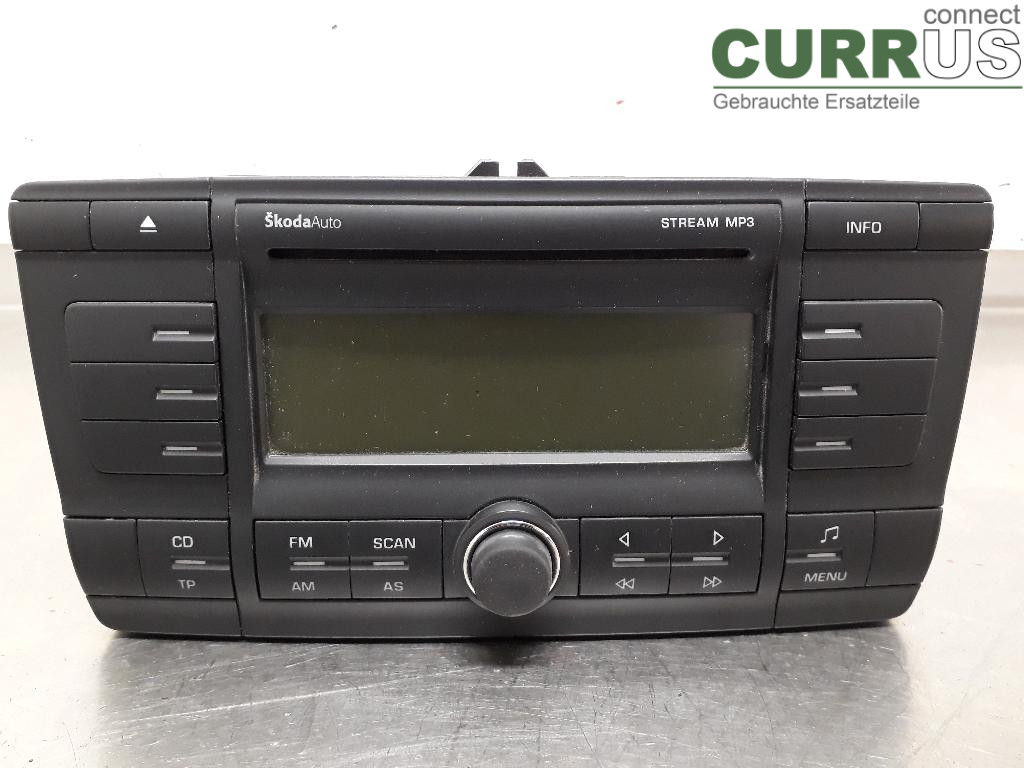 SKODA OCTAVIA    05-13 Radio-CD-/Multimedia-Panel AAO600012X BMM