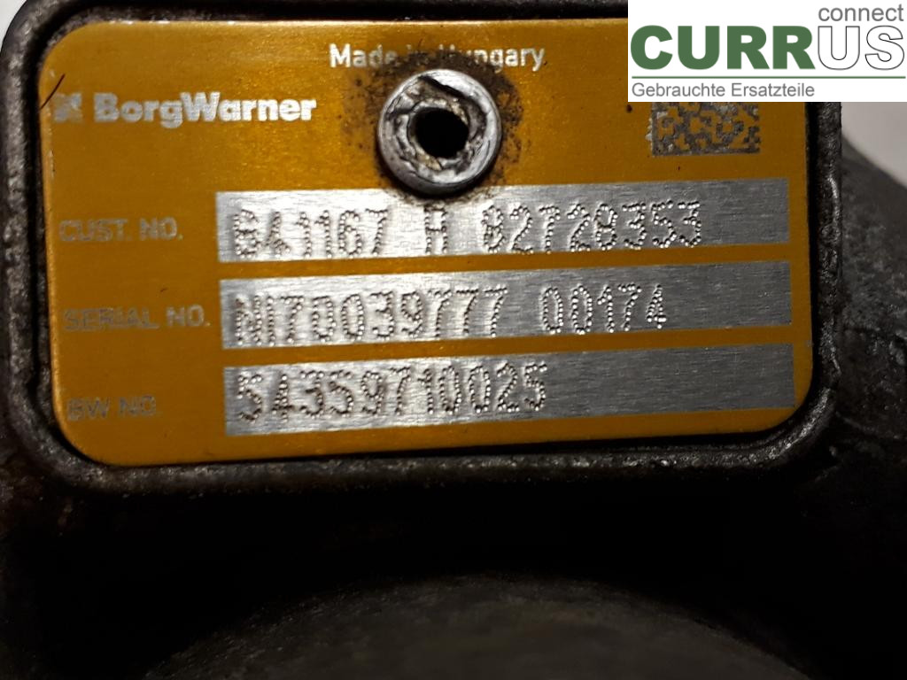 NISSAN NV200 / NV200 COMBI Turboladdare 1441100Q2E K9K-400