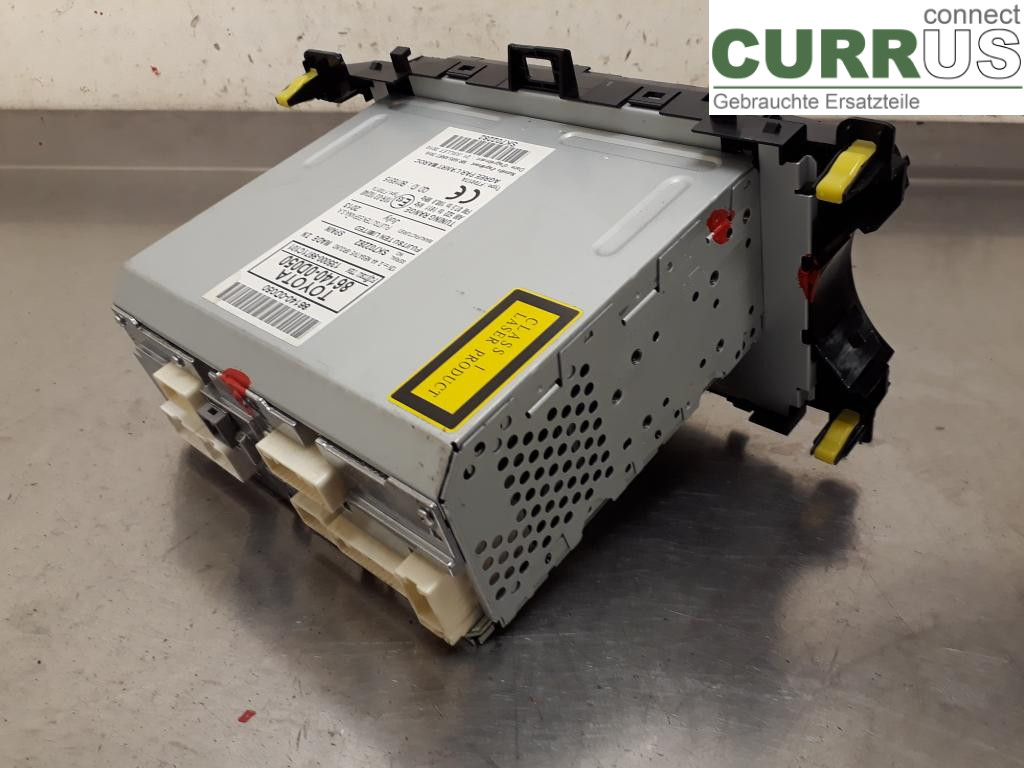 TOYOTA YARIS       12-14 Radio CD /Multimediapanel 86140-0D050 1NZ-FXE