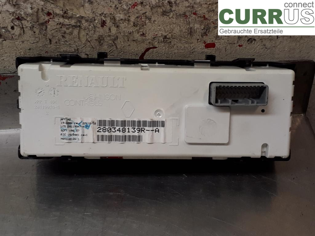 RENAULT CLIO III  09-12 Control display 280348139R D4F-742