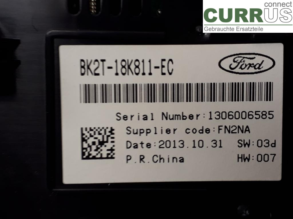 FORD TRAN./TOURN CONNECT 13- Radio CD / Multimedia panel 2013323 TZGA