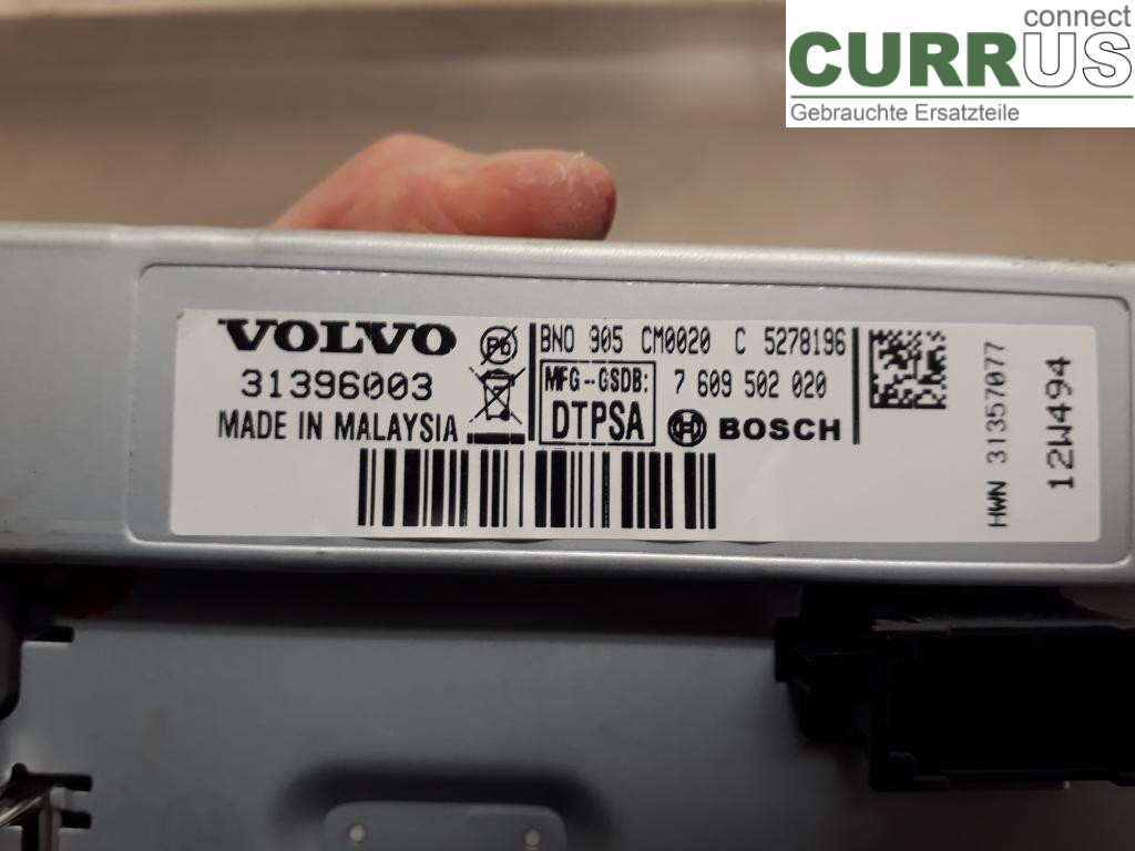 VOLVO V60  11-13 Control display 36001981 D4162T