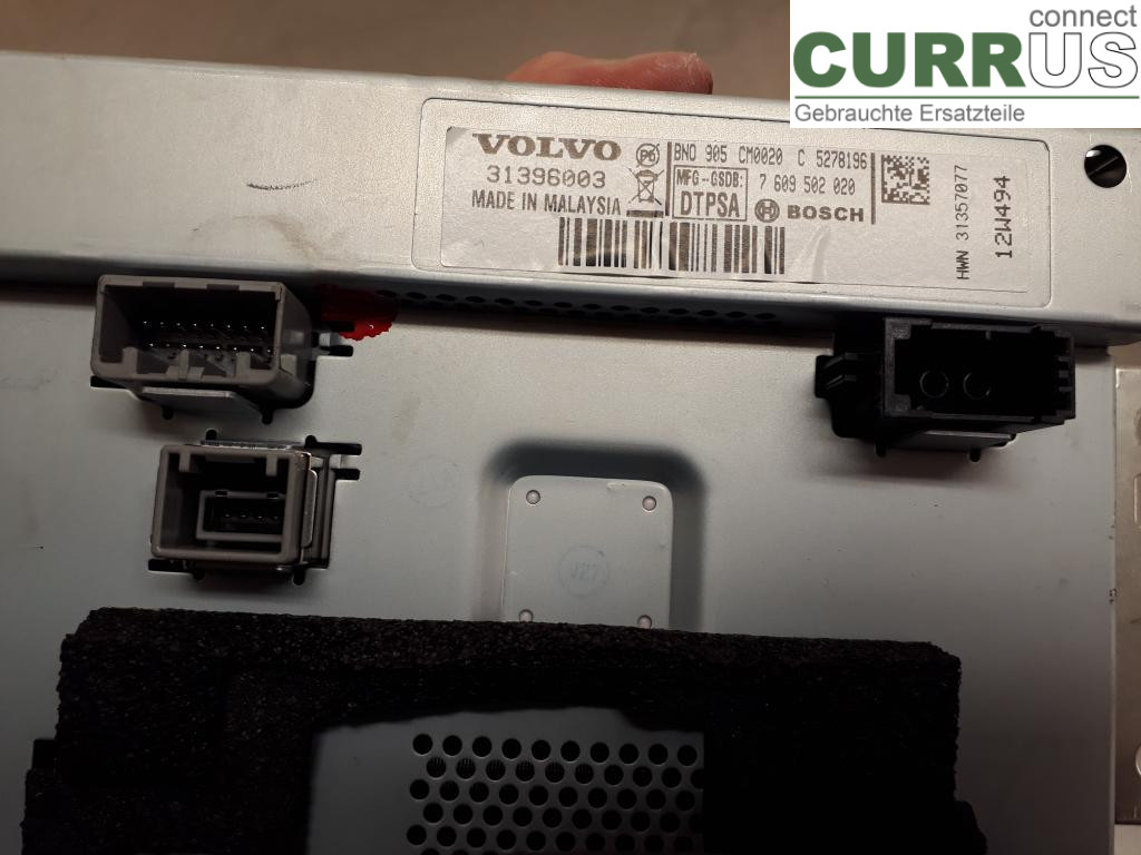 VOLVO V60  11-13 Control display 36001981 D4162T