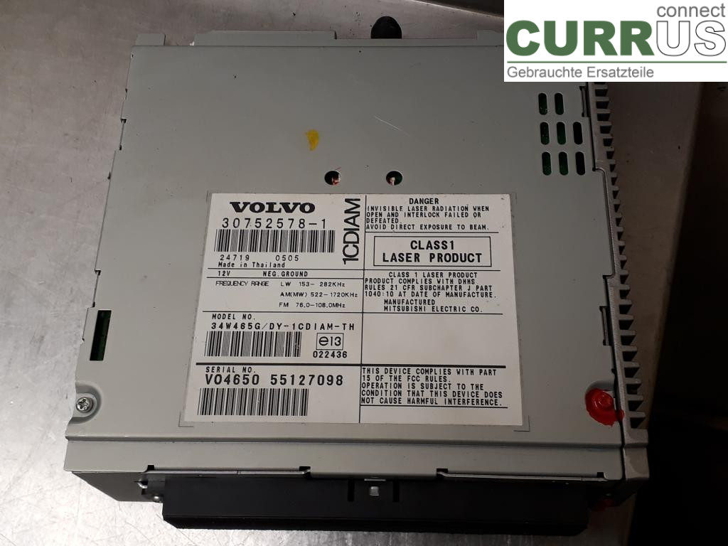VOLVO V50      04-07 Radio CD /Multimediapanel 36050353 B5244S5
