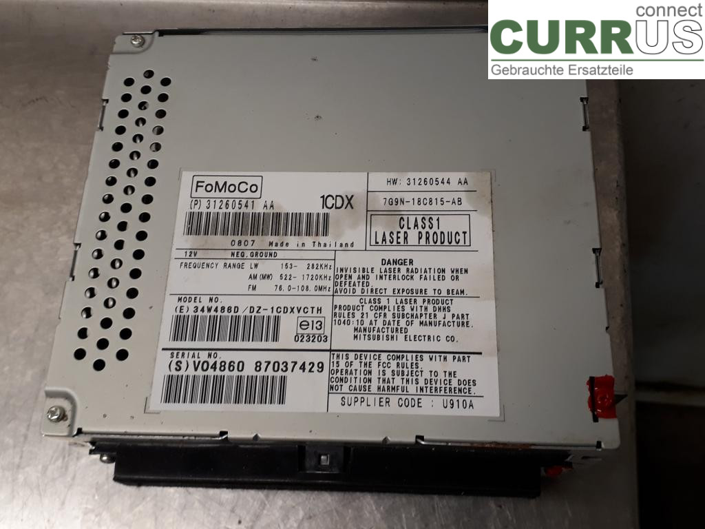 VOLVO V70      08-13 Radio CD / Multimedia panel 36050929 B4204S4