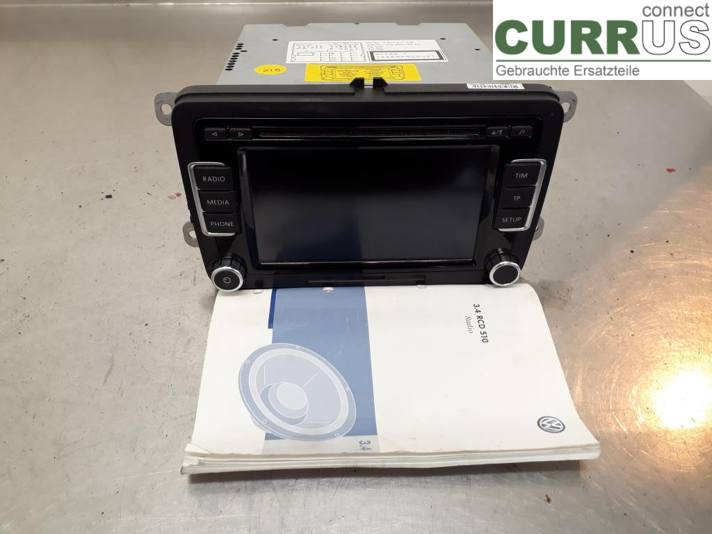 VW TIGUAN 07-16 Radio CD / Multimedia panel  CBAB