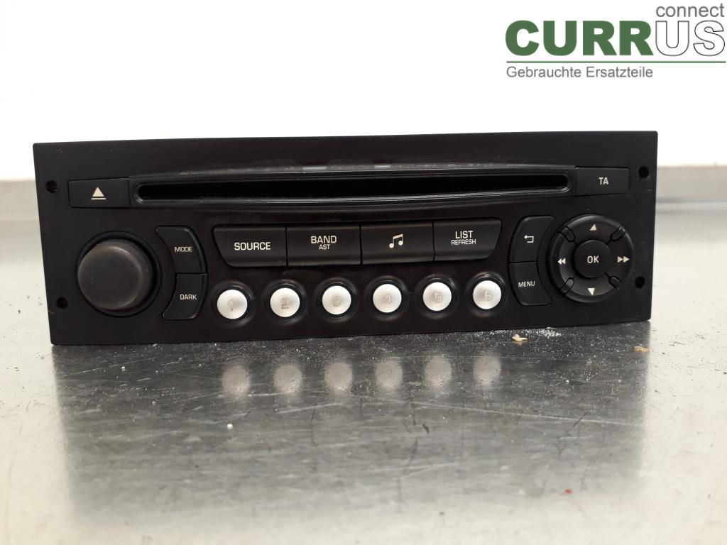 CITROEN BERLINGO  08-18 Radio CD / panneau multimédia 1612888580 9HF
