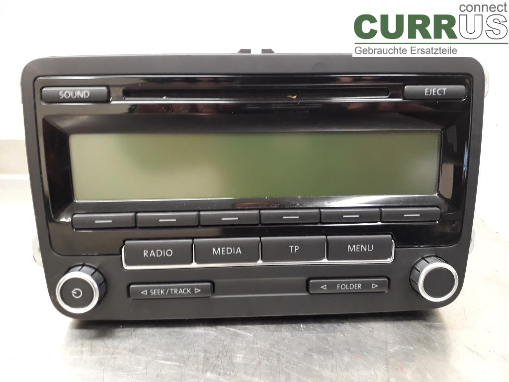 VW PASSAT      05-10 Radio CD / panel multimedialny 1K0057187AX CBAB