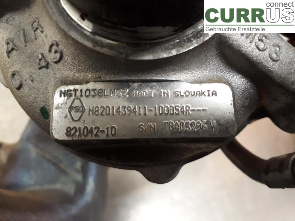 DACIA DOKKER Turbo charger 144118534R H5F-408