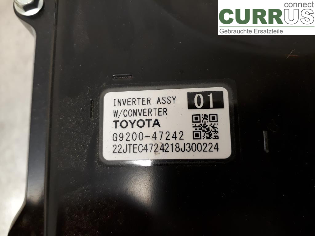 TOYOTA C-HR 16-23 Converter / inverter - electric G9200-49135 2ZR-FXE