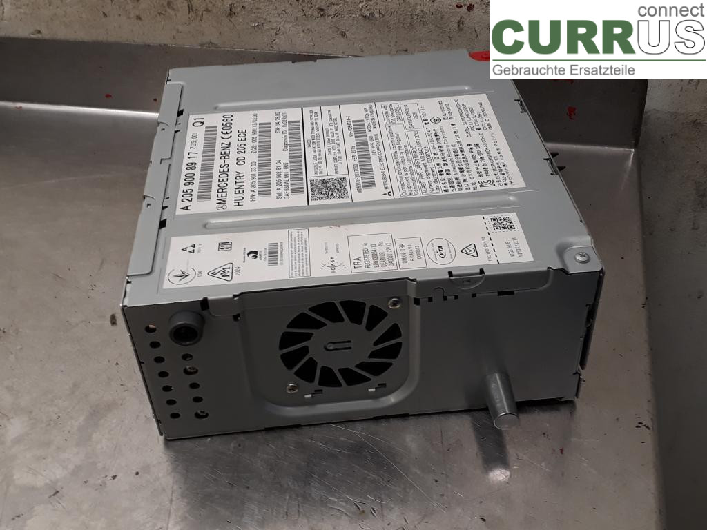 MB C-KLASS (W205)  14- Radio CD /Multimediapanel A2059008917 OM651.921