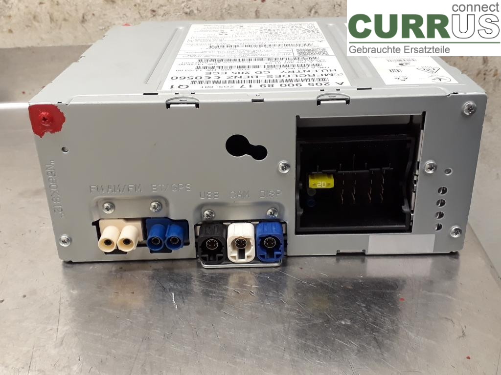 MB C-KLASS (W205)  14- Radio CD /Multimediapanel A2059008917 OM651.921