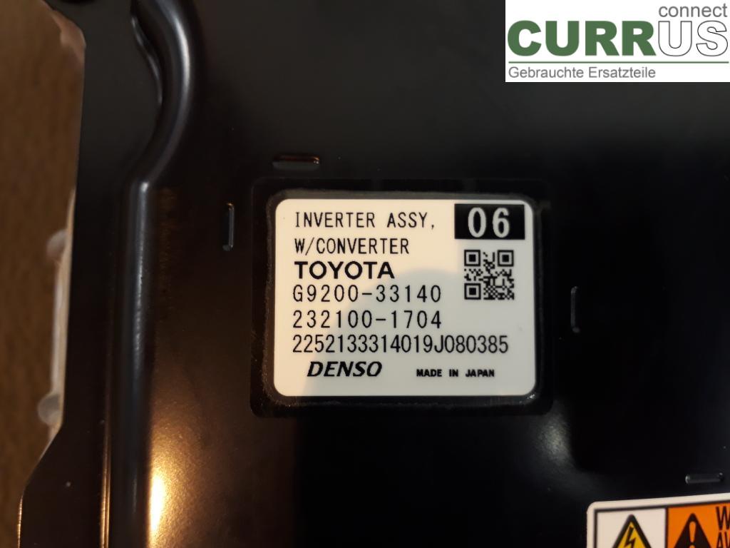 LEXUS ES 250/300/330 Converter / inverter - electric G92A0-33031 A25AFXS