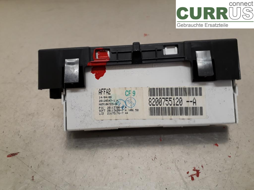 RENAULT MÉGANE II  06-08 Control display 8200755120 K4M-813