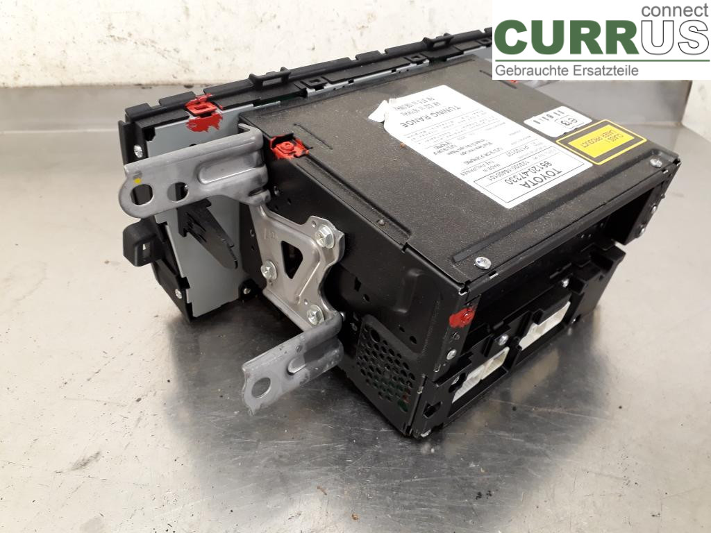 TOYOTA PRIUS ZVW30 09- Radio CD / Multimedia panel 86120-47330 2ZR-FXE