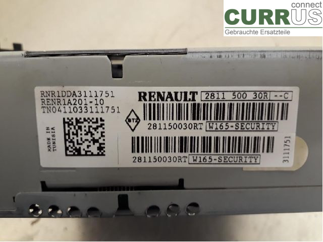 RENAULT MEGANE III 09-15 Radio CD / panel multimedialny 281150030R K9K-836