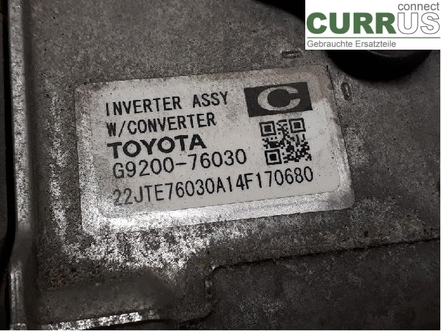 LEXUS CT 200h Przetwornik / inwerter - elektryczny G9200-79025 2ZR-FXE