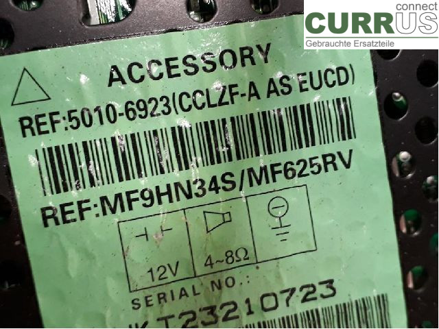 HONDA JAZZ     02-08 Radio CD / Multimedia panel 39100-SAA-G41ZA L13A1