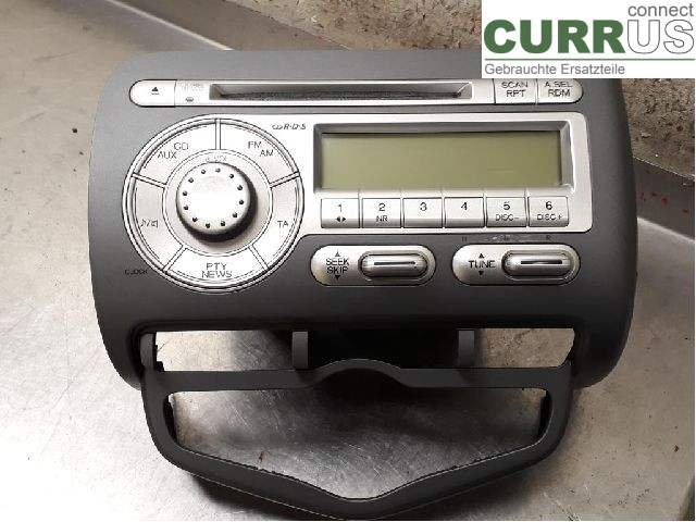 HONDA JAZZ     02-08 Radio CD / Multimedia panel 39100-SAA-G41ZA L13A1