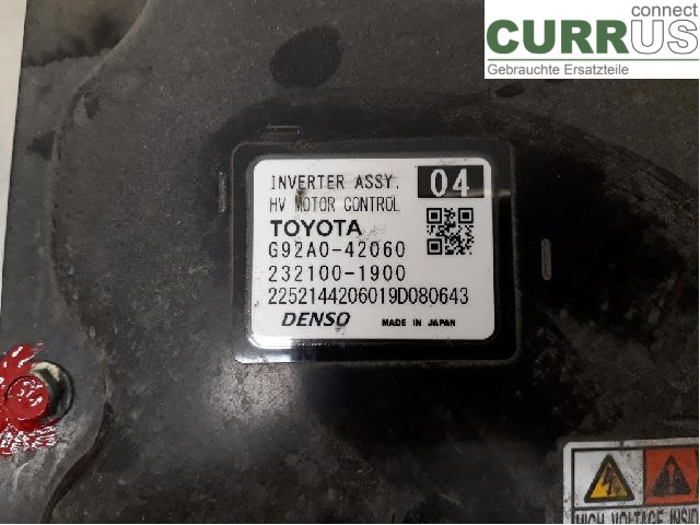 TOYOTA RAV4  19- Converter / inverter - electric G92A0-42070 A25A-FXS