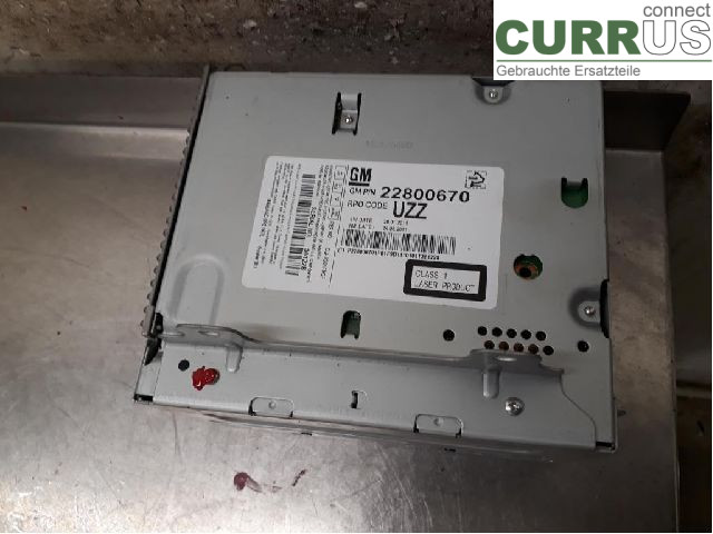 OPEL ASTRA  J    10-15 Radio CD / Multimedia panel 22836293 A17DTR
