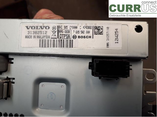 VOLVO V40  12-19 Control display 36001985 D5204T6