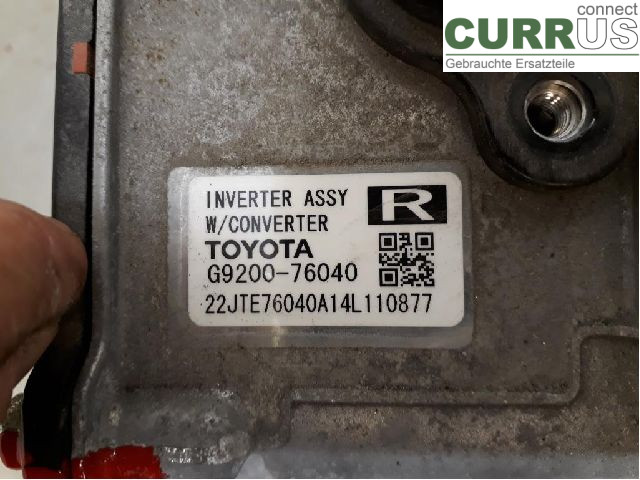LEXUS CT 200h Converter / inverter - electric G9200-79035 2ZR-FXE