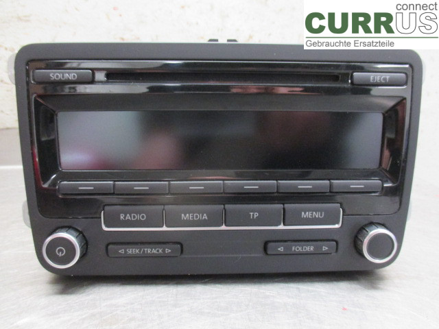 VW CADDY  11-15 Radio CD / panel multimedialny 1K0057187NX CAYD 1.6 TDI