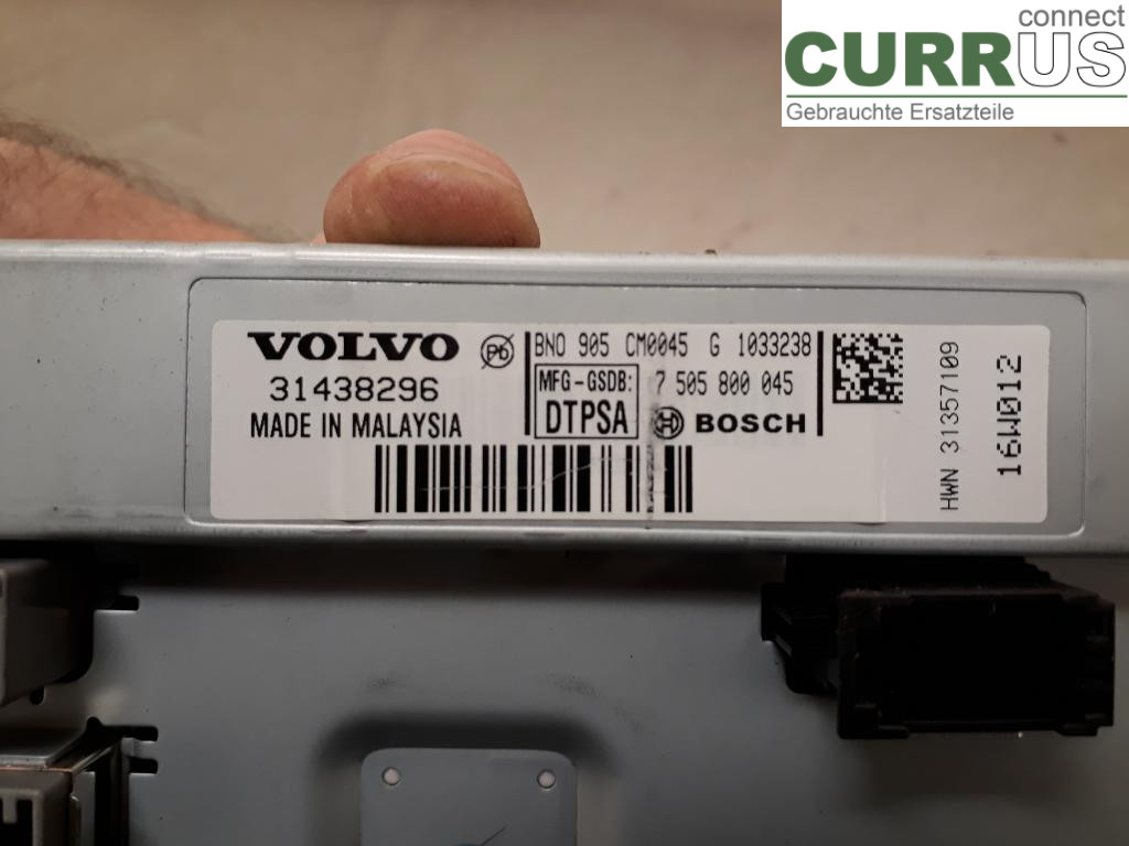 VOLVO V40  12-19 Control display 36001984 B4154T5