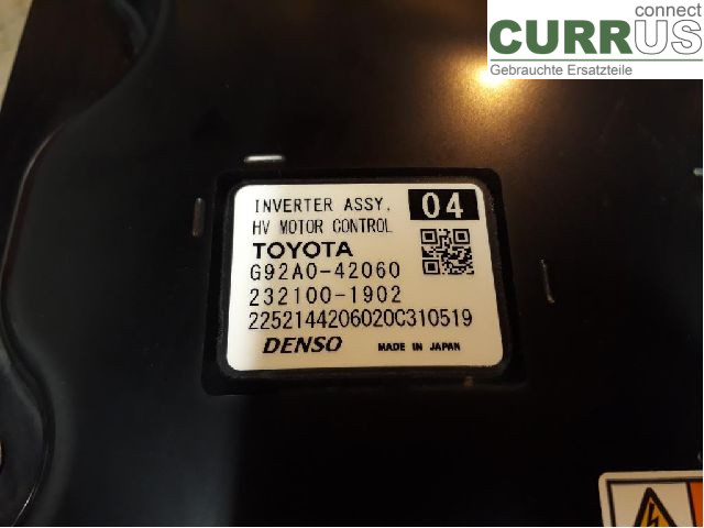 TOYOTA RAV4  19- Converter / inverter - electric G92A0-42070 A25A-FXS