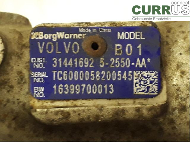 VOLVO V40  12-19 Turbo charger 36010097 B4204T38
